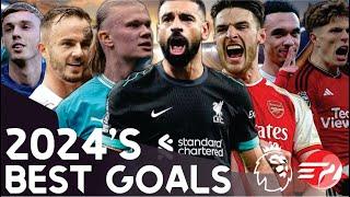 BEST Premier League Goals From 2024 Ft. Palmer, Saka, Salah & Mac Allister | EPL Highlight