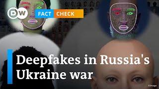 Fact check: How deepfakes spread disinformation in Russia's war against Ukraine | DW News