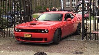 Dodge Challenger SRT-8 Hellcat - BRUTAL Power, Burnouts, Accelerations!