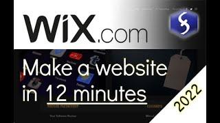 Wix - Website Tutorial 2022 for Beginners in 12 MINUTES! - [ UPDATED ]