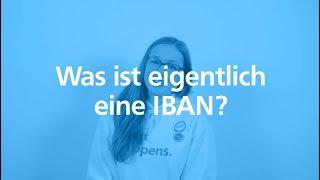 Auf die Schnelle: Was ist eine IBAN?