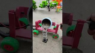 Diy mini tractor construction machine | diy tractor video | #shorts #youtubeshorts