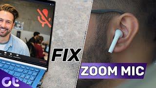 How to Fix Mic Issues in Zoom Calls | Top 5 Easy Fixes | Guiding Tech