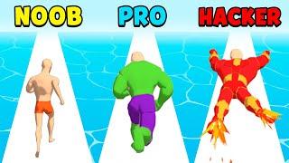 NOOB vs PRO vs HACKER - Mashup Hero