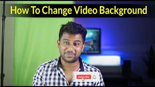 How To Change Video Background