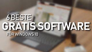Beste GRATIS Software für Windows 10