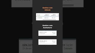 Para programadores | Ganhos em Dólar com Apps com Admob e Assinaturas