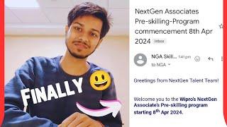 NGA Pre-Skilling Training Program - 08th April | Elite 2024 | Onboarding update soon  Rishav hacx