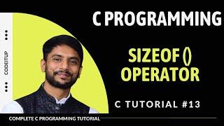 Sizeof Operator in C Programming | In Hindi