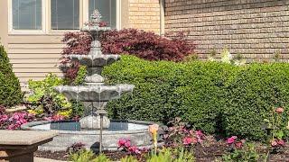 Installing a Henri Classic Finial Fountain (With Auto Refill) | The Southerner's Northern Garden