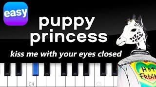 hot freaks - puppy princess EASY PIANO TUTORIAL
