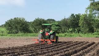 John Deere 5090E with Universal Implements 3 Tine Ridger - AMTEC testing in Negros (video 2)