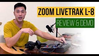 Zoom LiveTrak L-8 Review & Recording – Digital Mixer & Multitrack Recorder