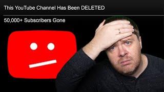 Это конец. Youtube заблокировал мой канал