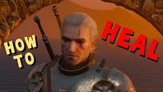 Witcher 3 how to heal