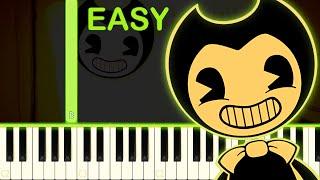 Build Our Machine (BENDY AND THE INK MACHINE) - EASY Piano Tutorial
