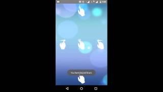 Android Swipe Gesture Listener Demo