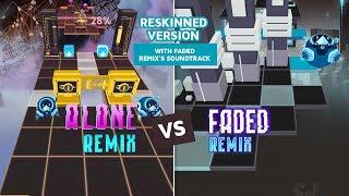 Rolling Sky Faded Remix VS Alone Remix (ReSkinned Version)