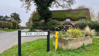 Early Morning Walk in a small English Village - Charney Bassett