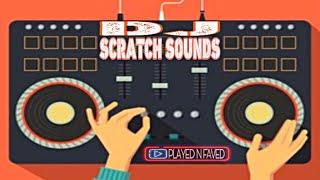 DJ Scratch Sound Effects / Various Backspin Record Scratches / Hip Hop Turntable Scratching / Free