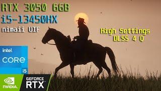 RTX 3050 6GB | Red Dead Redemption 2 | High Settings + DLSS 4 Q