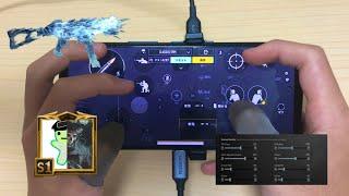 NEWBest 5Finger Sensitivity + Control + Settings| Handcam Rog Phone6 PUBGMOBILE