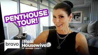 Heather Dubrow Shows Us Inside Her Roberto Cavalli-Designed Penthouse | RHOC | Bravo