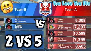 Mech Arena 2 Vs 5 Custom  | Mech Arena Soul Alok Vs 5 Pro Players