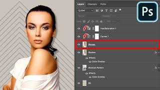 Apply Effects to ONLY ONE LAYER! (Adobe Photoshop Tutorial)