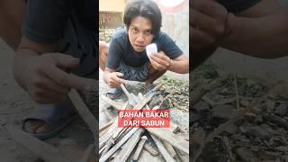 bahan bakar dari sabun mandi #bahanbakar #sabun #trik #tips