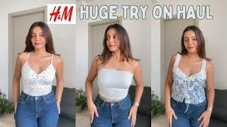 Huge h&m haul try on haul 2024 | spring & summer 2024 tops, jeans, dresses & more