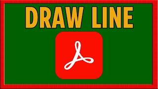 How to DRAW Line in Adobe Acrobat (2025)