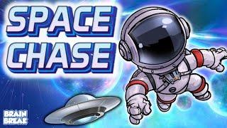 Space Chase | Brain Break | Solar Eclipse Brain Break