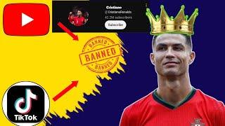 Ronaldo को YouTube ने Ban क्यों कर दिया || Cristiano Ronaldo V/s YouTube || Cr7 #viral  #facts