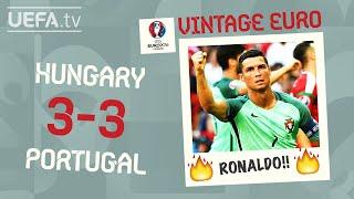 HUNGARY 3-3 PORTUGAL, EURO 2016 | VINTAGE EURO