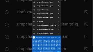 zirapcha 5mavsum 2qismni qanday qilib koraman deyotgablar uchun Youtubeda chiqadi faqat shu yoʻl bn