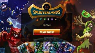 Overview of Splinterlands Blockchain Trading Card Game