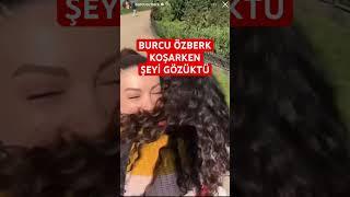 Burcu özberk koşarken şeyi gözüktü #shortsvideo #magazin #shortvideo #shorts #short #love