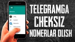 Telegram uchun cheksiz usa nomer olish