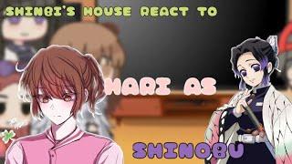 Shinbi's house character react// Hari as SHINOBU \\ Giyuushino || by : CHIMOY