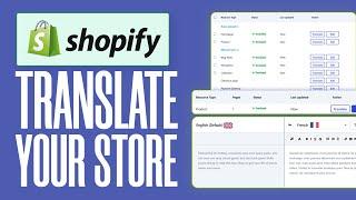How To Translate Your Shopify Store Into Different Languages (2024)