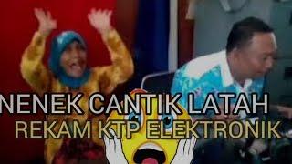 Nenek Cantik Latah bilang Ayam Ayam Saat Rekam KTP Elektronik