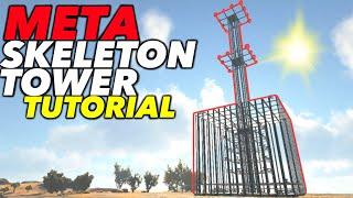 How To Build THE Strongest TURRET Tower In Ark! | Skeleton Tower Design | Tutorial