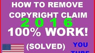 DIY Copyright Claim (SOLVED)