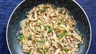 How to make sauteed oyster mushrooms