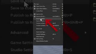 How To SAVE Your Roblox Studio Games! | Roblox Studio