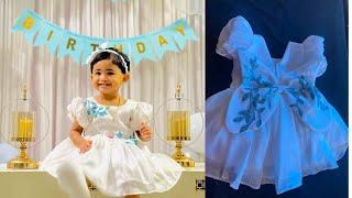 2yr baby frock tutorial/birthdayfrock 2k25