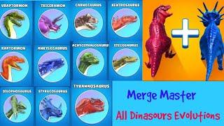 Merge Master: Dinosaur Fusion - Evolutions of all type of Dinosaurs