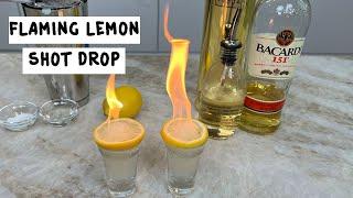 Flaming Lemon Drop Shot