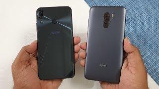 Xiaomi Poco F1 vs Asus Zenfone 5Z Speed Test !